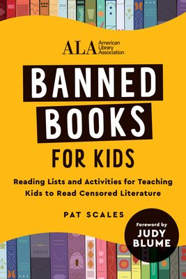 Book cover for Banned Books for Kids: Reading Lists and Activities for Teaching Kids to Read Censored Literature