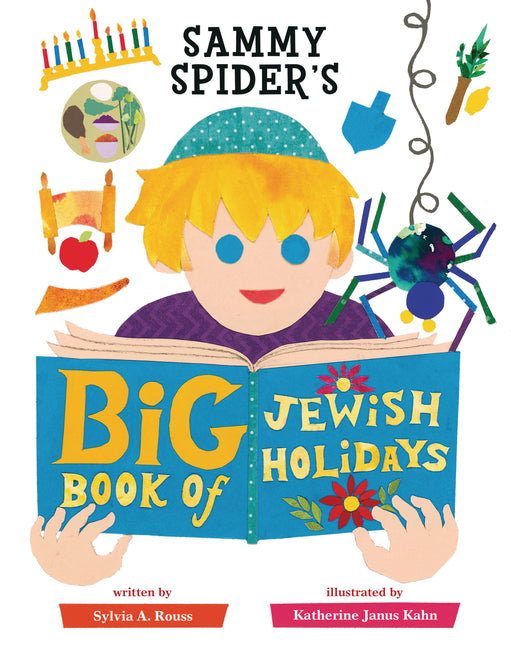 Book cover for Sammy Spider's Big Book of Jewish Holidays