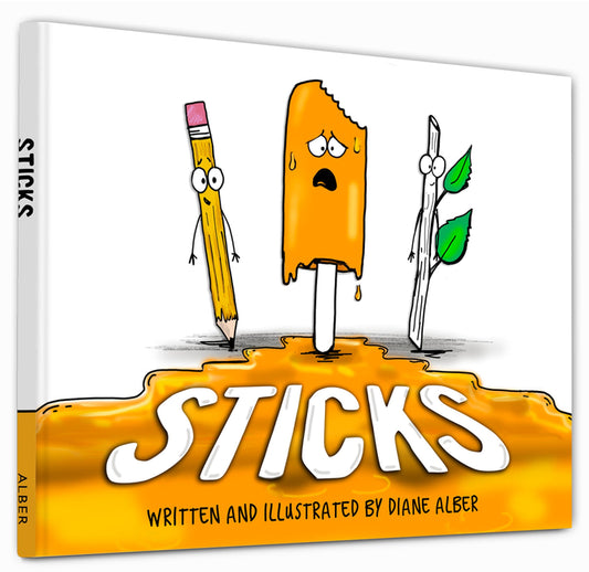Book cover for Sticks
