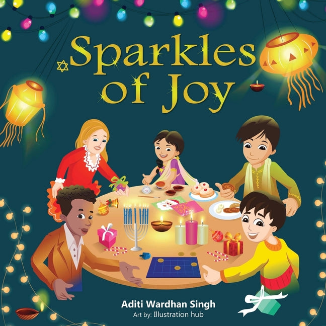 Book cover for Sparkles of Joy: A Children's Book that Celebrates Diversity and Inclusion