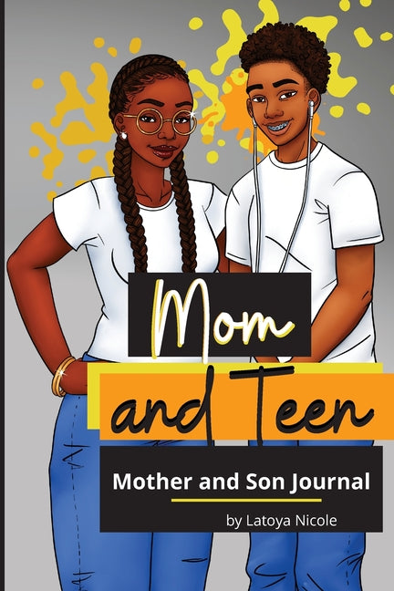 Book cover for Mom and Teen: A Back and Forth Journal for Mother and Son