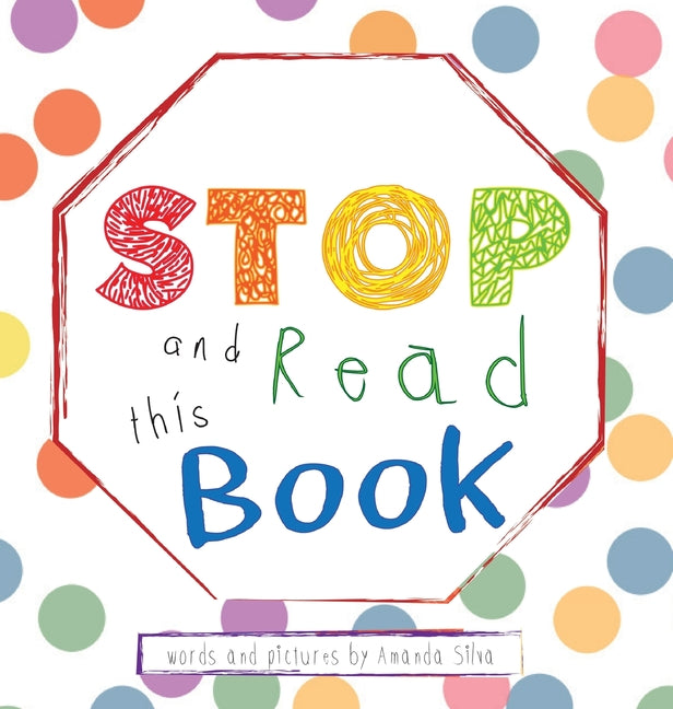 Book cover for "STOP and Read This Book": Interactive Sensory Book For Kids