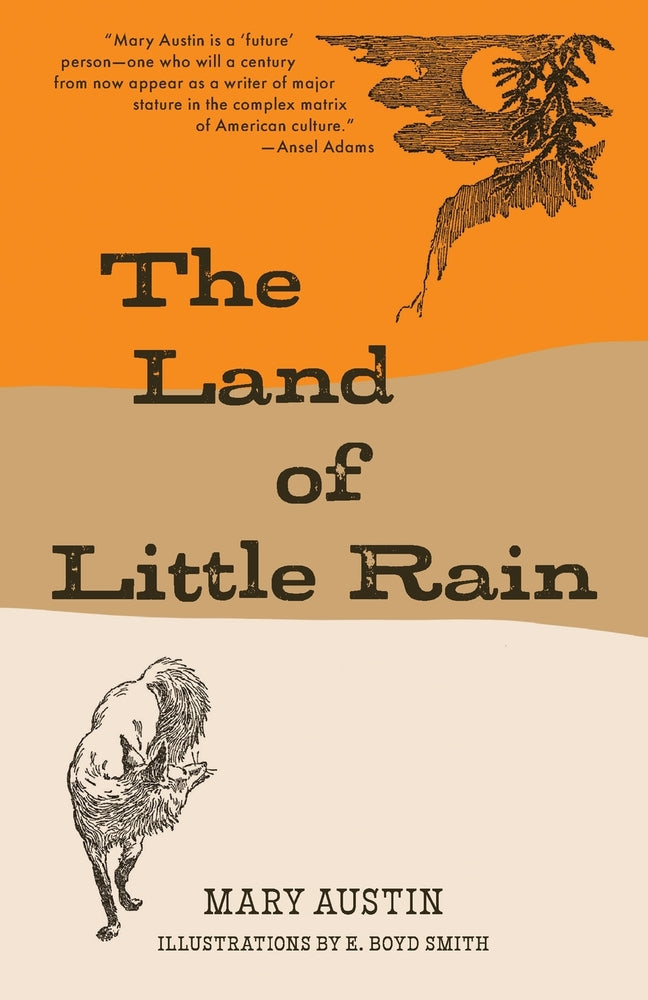 Book cover for The Land of Little Rain (Warbler Classics)