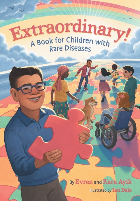 Book cover for Extraordinary! A Book for Children with Rare Diseases