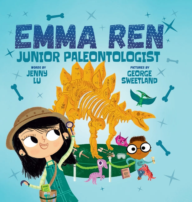 Book cover for Emma Ren Junior Paleontologist: Fun and Educational STEM (science, technology, engineering, and math) Book for Kids