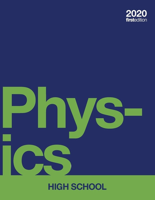 Book cover for Physics for High School (paperback, b&w)