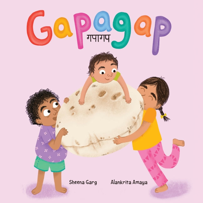 Book cover for Gapagap: A Hindi - English Transliterated Children's Picture Book