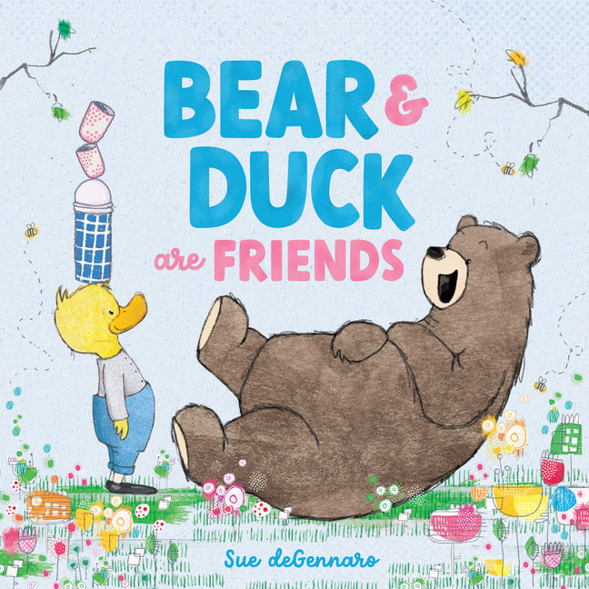 Book cover for Bear and Duck Are Friends