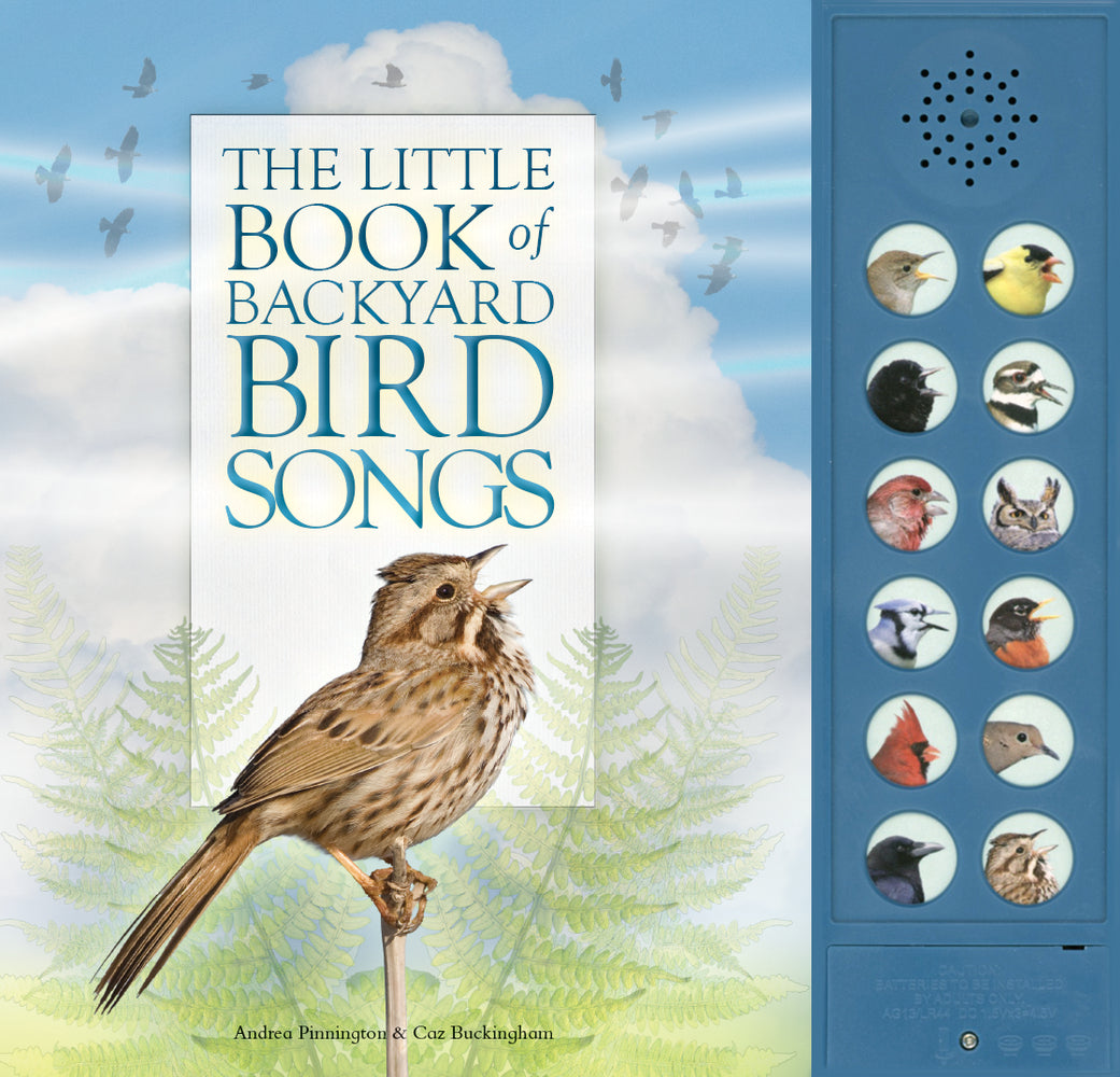 Book cover for The Little Book of Backyard Bird Songs [With Battery]