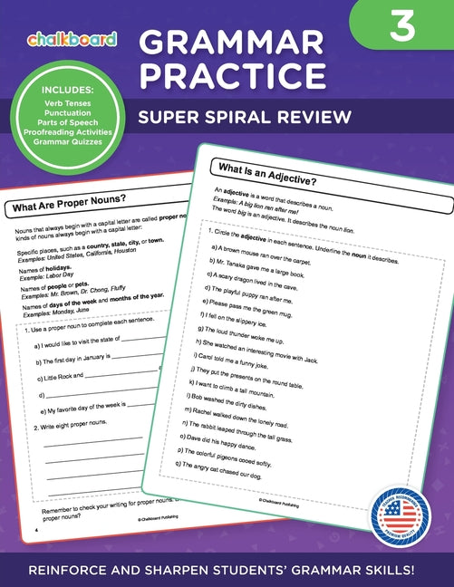 Book cover for Grammar Practice Grade 3