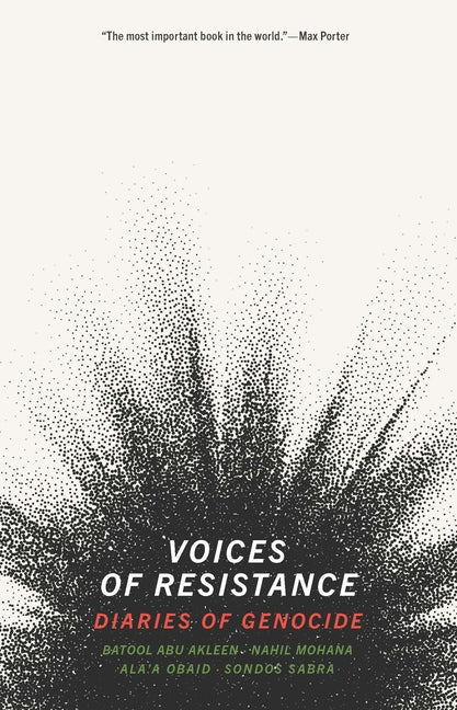 Book cover for Voices of Resistance: Diaries of Genocide