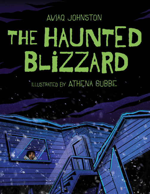 Book cover for Haunted Blizzard (English)