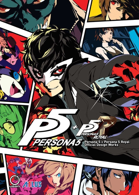 Book cover for Persona 5 + Persona 5 Royal: Official Design Works
