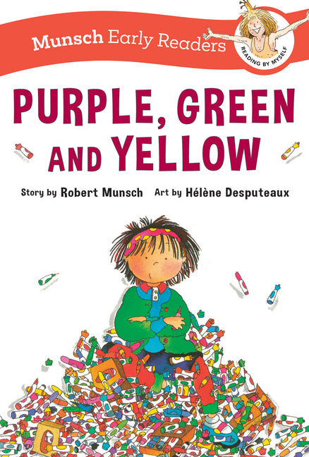 Book cover for Purple, Green, and Yellow Early Reader