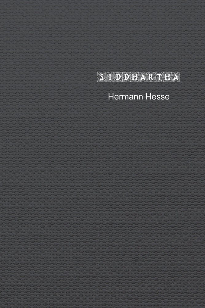 Book cover for Siddhartha: An Indian Tale