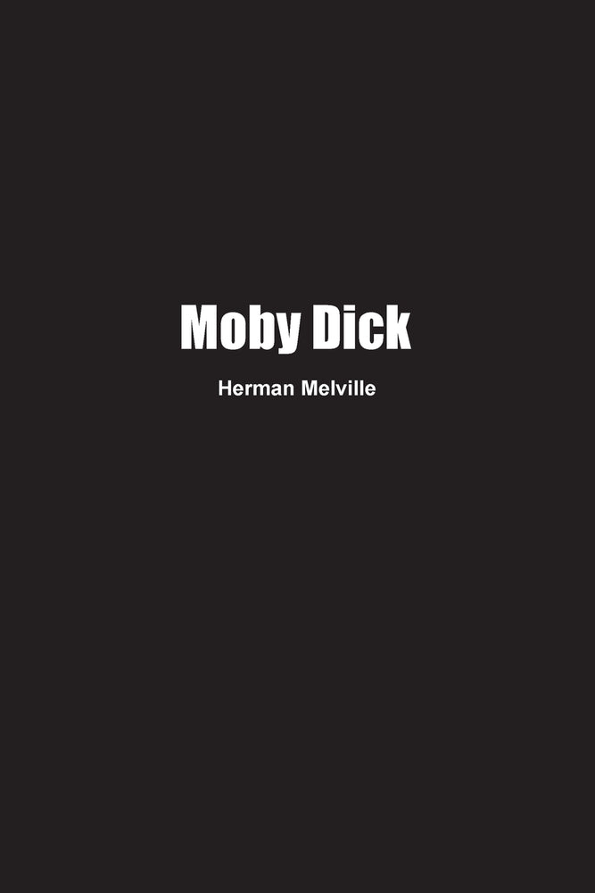 Book cover for Moby Dick