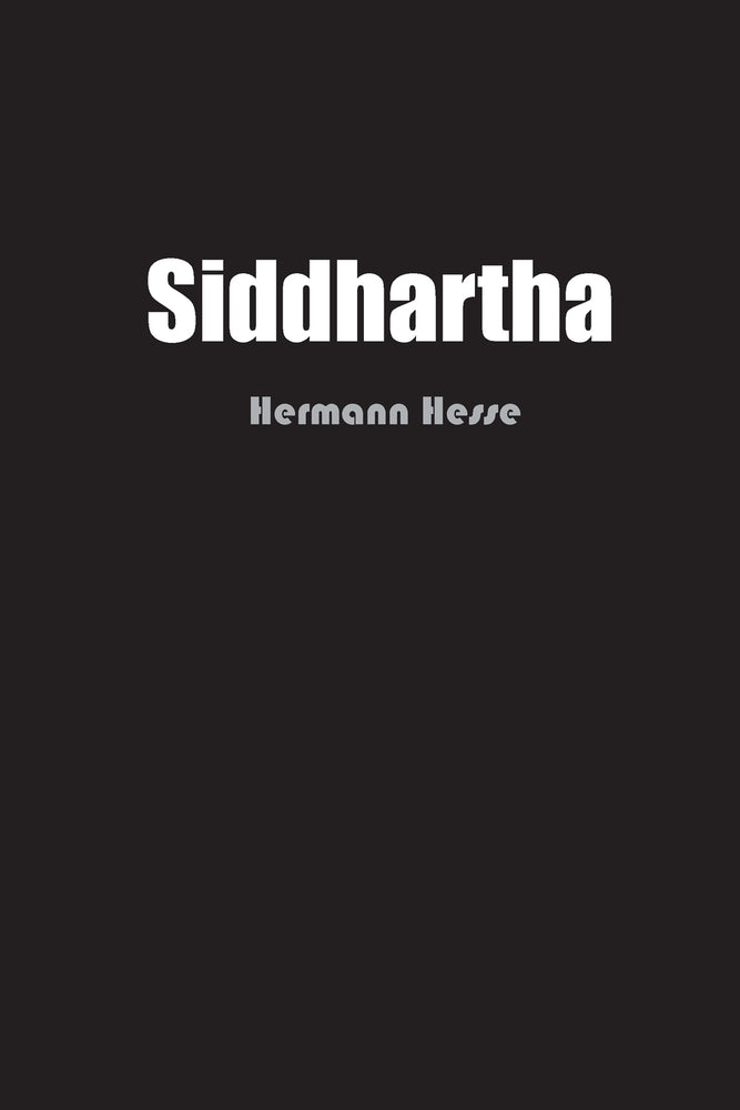 Book cover for Siddhartha: An Indian Tale