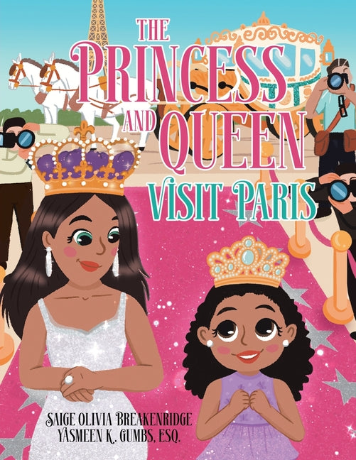 Book cover for Princess and Queen Visit Paris