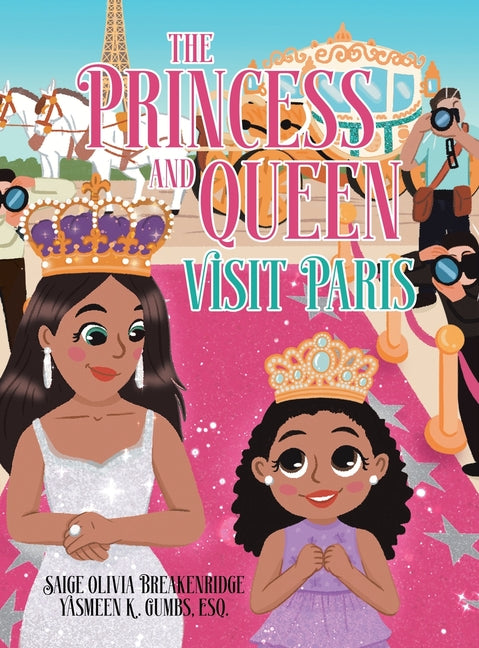 Book cover for Princess and Queen Visit Paris