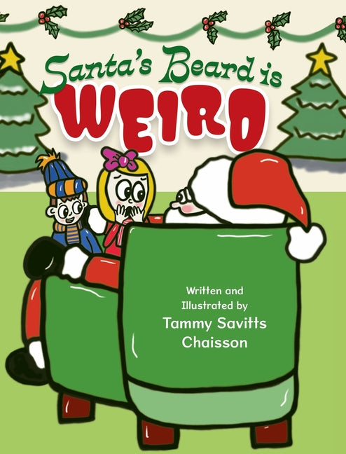 Book cover for Santa's Beard is Weird