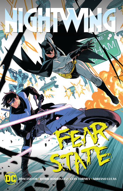 Book cover for Nightwing: Fear State
