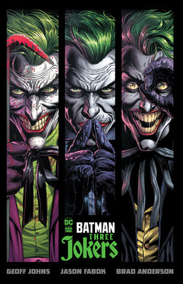Book cover for Batman: Three Jokers