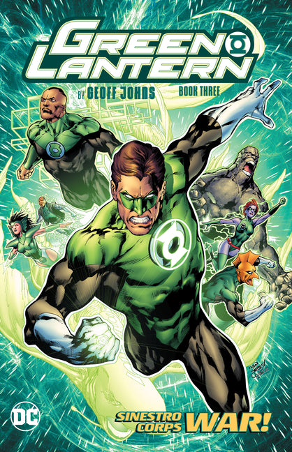 Book cover for Green Lantern by Geoff Johns Book Three (New Edition)