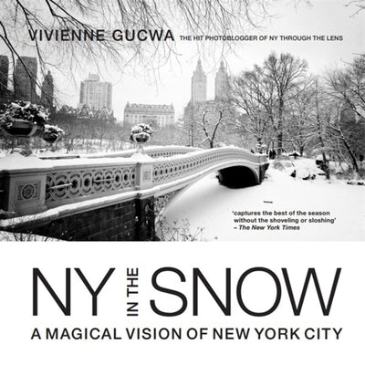 Book cover for New York in the Snow: A Magical Vision of New York City