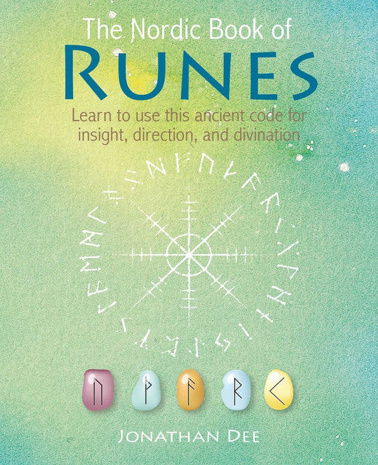 Book cover for The Nordic Book of Runes: Learn to Use This Ancient Code for Insight, Direction, and Divination