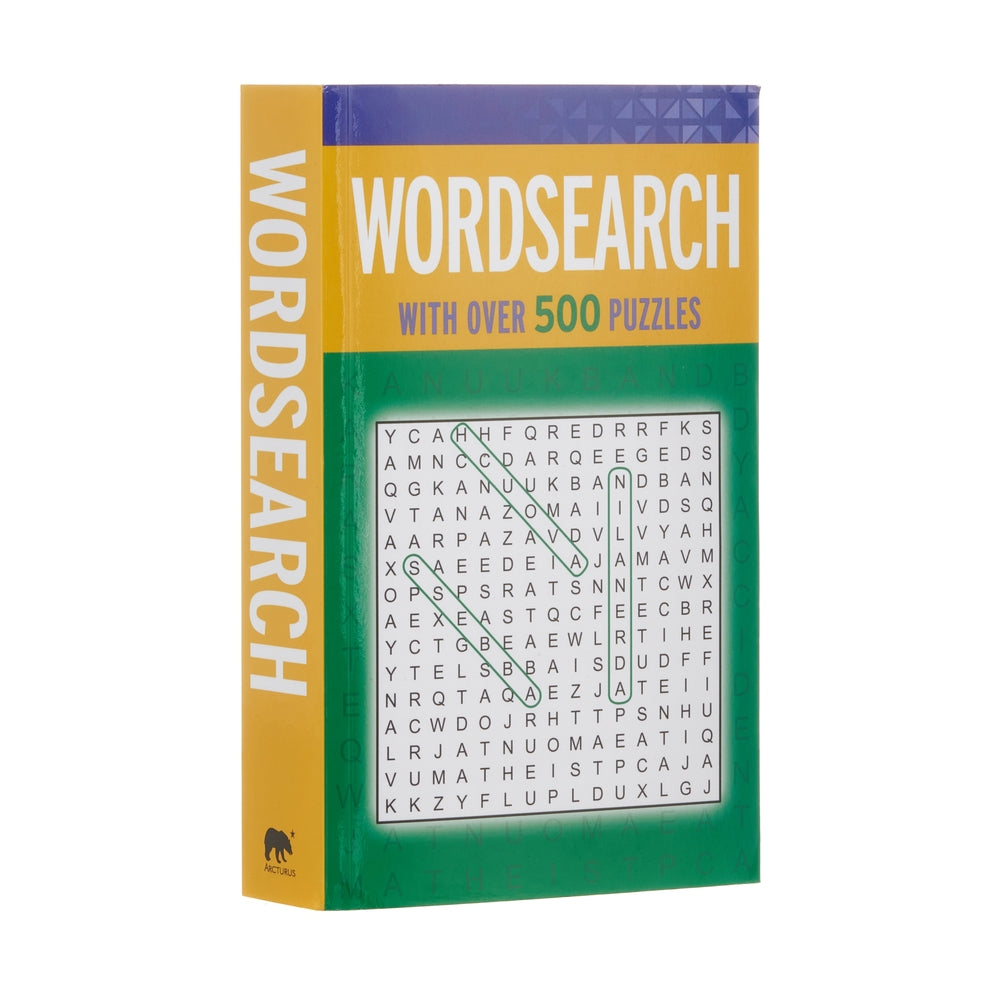 Book cover for Wordsearch: With Over 500 Puzzles