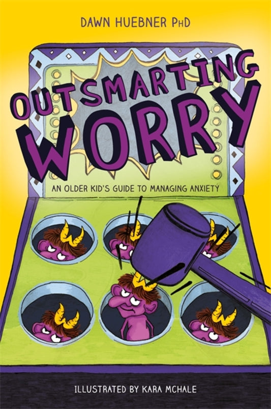 Book cover for Outsmarting Worry: An Older Kid's Guide to Managing Anxiety