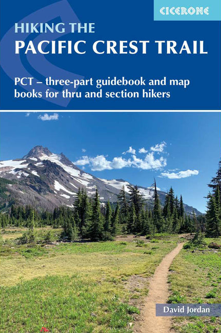 Book cover for Hiking the Pacific Crest Trail: PCT - Three-Part Guidebook and Map Books for Thru and Section Hikers