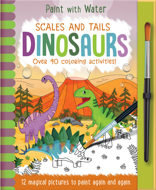 Book cover for Scales and Tails - Dinosaurs