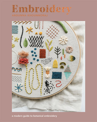Book cover for Embroidery: A Modern Guide to Botanical Embroidery