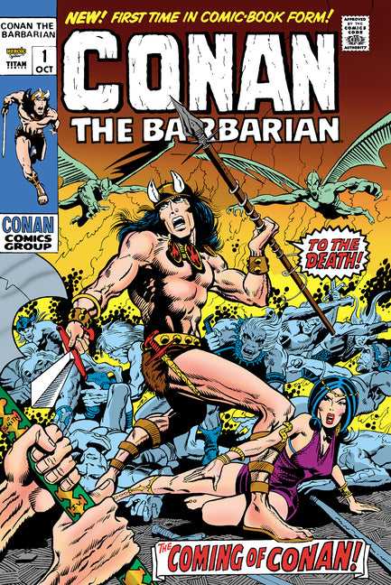 Book cover for Conan the Barbarian: The Original Comics Omnibus Vol.1