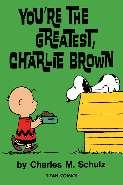 Book cover for Peanuts: You're the Greatest Charlie Brown