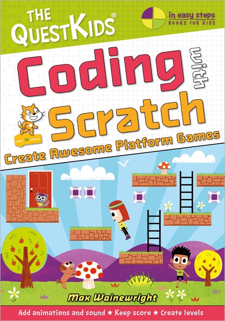 Book cover for Coding with Scratch - Create Awesome Platform Games (Us English Edition)
