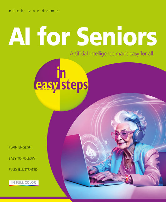 Book cover for AI for Seniors in Easy Steps