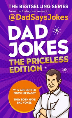 Book cover for Dad Jokes: The Priceless Edition: The Bestselling Series from the Instagram Sensation