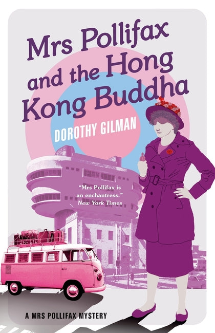 Book cover for Mrs Pollifax and the Hong Kong Buddha