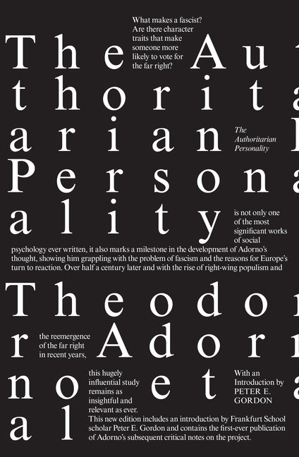 Book cover for Authoritarian Personality