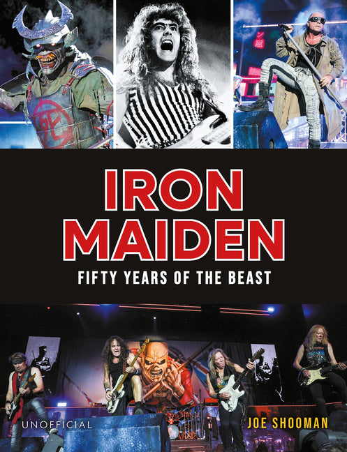 Book cover for Iron Maiden: Fifty Years of the Beast