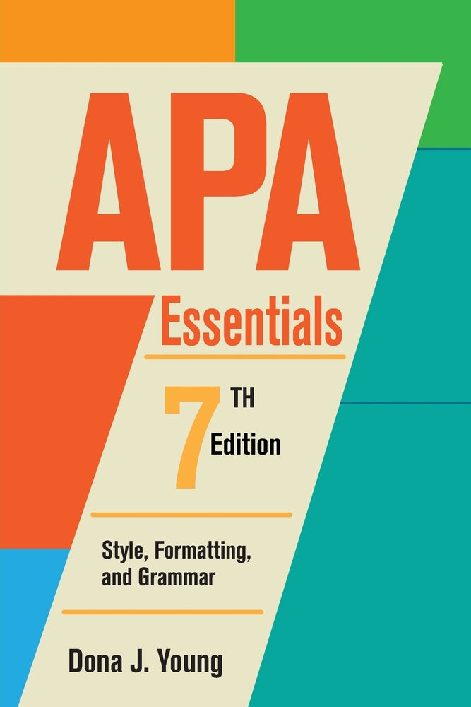 Book cover for APA Essentials, 7th Edition: Style, Formatting, and Grammar