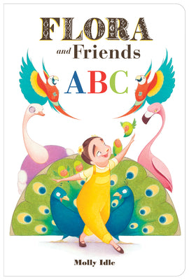 Book cover for Flora and Friends ABC