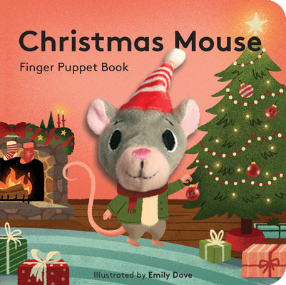 Book cover for Christmas Mouse: Finger Puppet Book