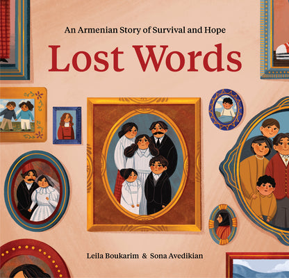 Book cover for Lost Words: An Armenian Story of Survival and Hope