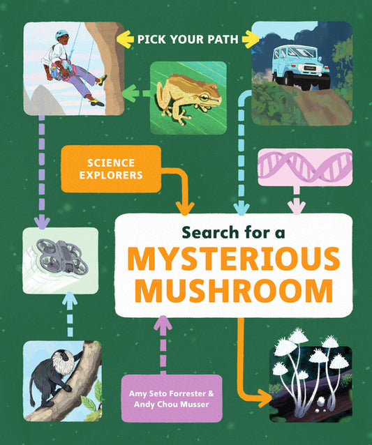 Book cover for Search for a Mysterious Mushroom: Pick Your Path