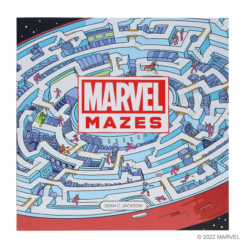 Book cover for Marvel Mazes