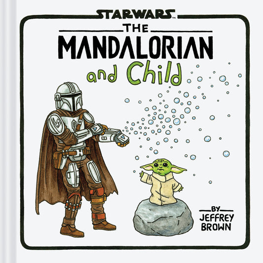Book cover for The Mandalorian and Child
