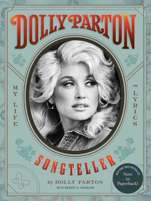 Book cover for Dolly Parton, Songteller: My Life in Lyrics